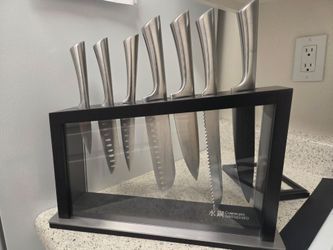 Damashiro pro knifes with stand