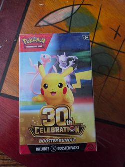 Pokemon 30th anniversary booster bundle