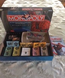 Spider-Man Monopoly Board Game