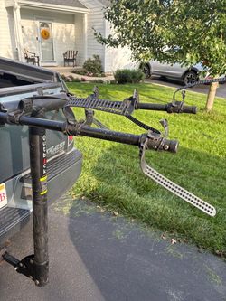 4 bike Graber Outback Bike Rack for receiver hitch w/ Adapter