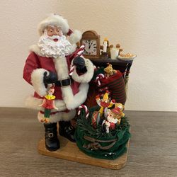 Santa At Chimney Kirkland Signature 