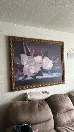Magnolia Flower Painting 