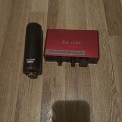 Scarlett Interface And Mic 