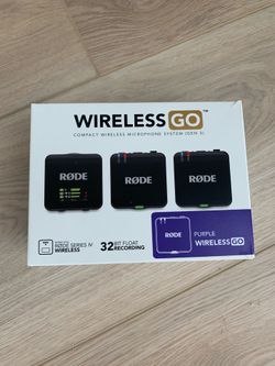Rode Wireless Go Microphones