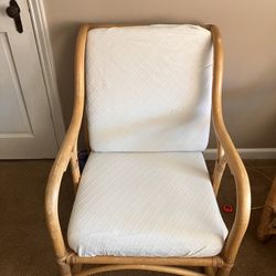 2 Bamboo / Cane Chairs 