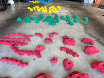 Kids Climbing holds (60+)