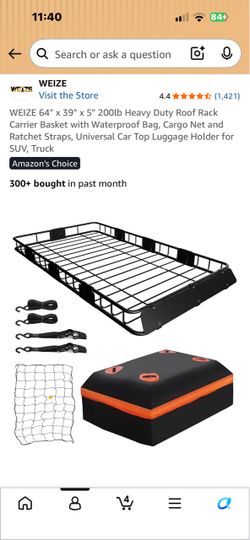 Heavy duty car Roof Rack