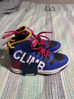 Polo Ralph Lauren Hi Tech Alpine 200 Climb Sneaker Boot Royal Blue 7.5 D NWT