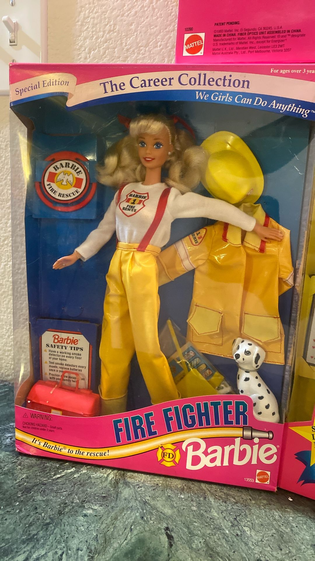 Vintage Barbie Set (3) Career Collection & Twinkle Light