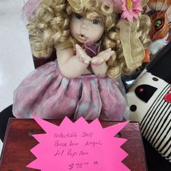 Collectible Doll Porcelain Angel