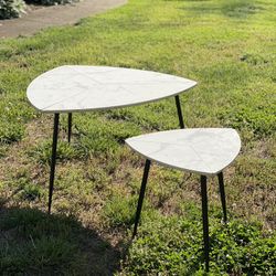 Zuo Modern Normandy Mid-Mod Accent Tables  