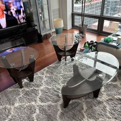 3 Piece Cocktail End Tables