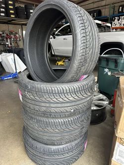 4 NEW 2753024 TIRES INSTALL BALANCE 