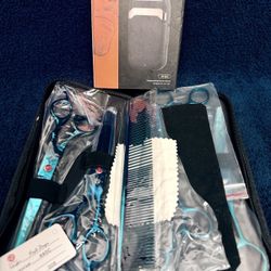 Electric Shaver + Barber Scissors Kit – New