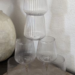 Plastic Glasses 34 Set ✨new