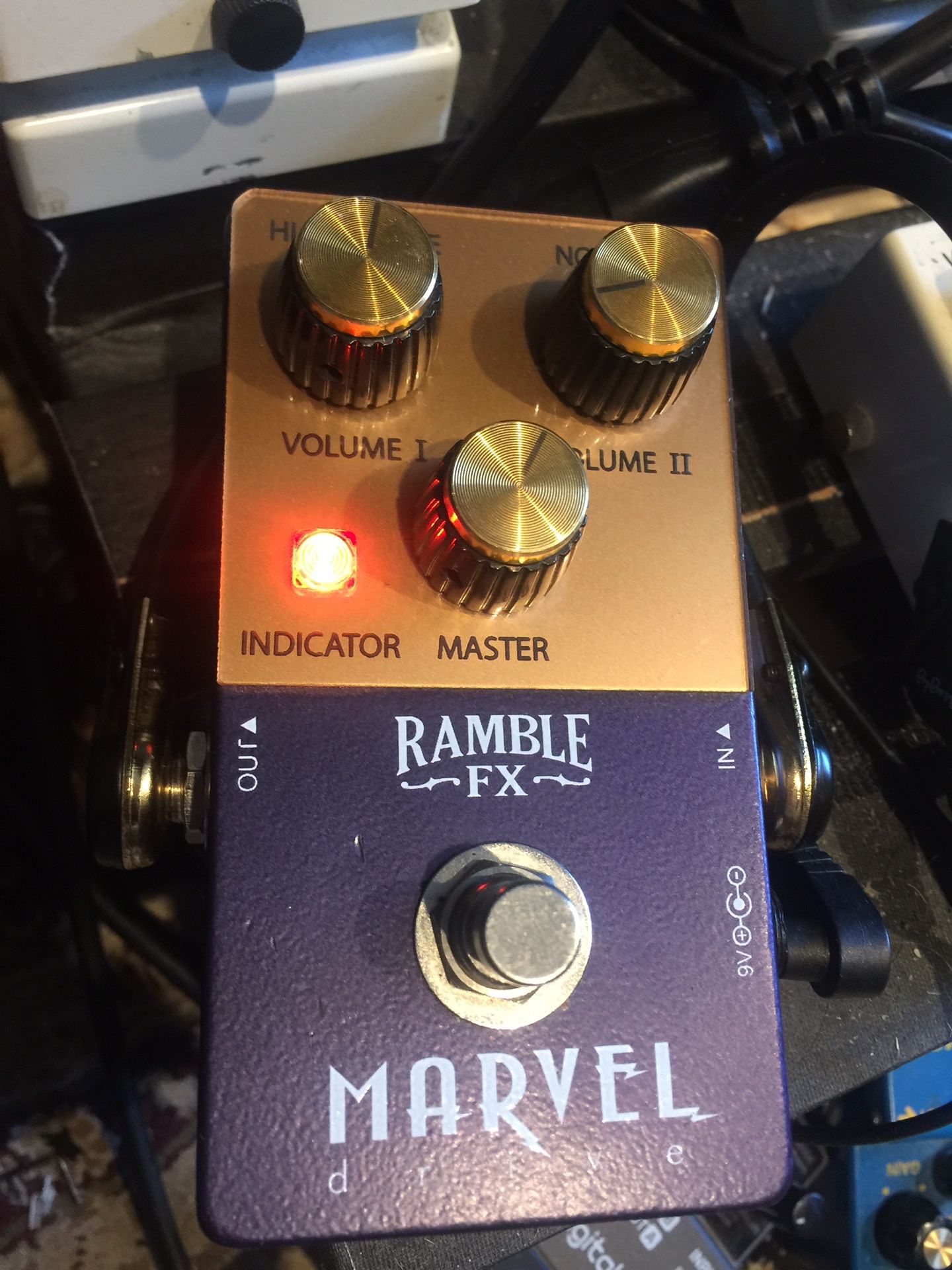 Ramble fx marvel drive guitar pedal