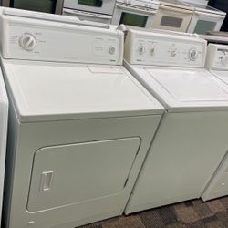 Large Capacity Kenmore Washer And Dryer Set 