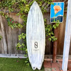 5’7 Slater Designs Firewire Great White Twin Fin Surfboard Fish Surf Board (not Channel Islands Lost Sharpeye JS Haydenshapes Album Machado)
