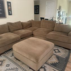 Sectional Sofa With Ottoman