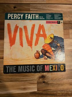 Percy Faith & His Orchestra - Viva! The Music of Mexico Columbia LP