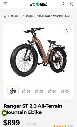 New All terrain Mountain E-Bike