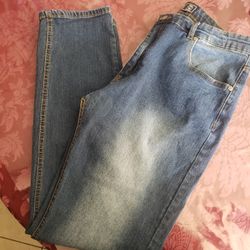 Men's original stitches and rivets jeans active denim size 36