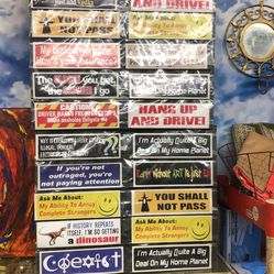 Your Choice Beautiful And Cunning Bumper Stickers $2 Each