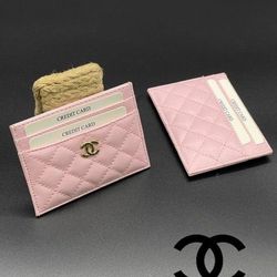 Pink Wallet Or Card Holder 