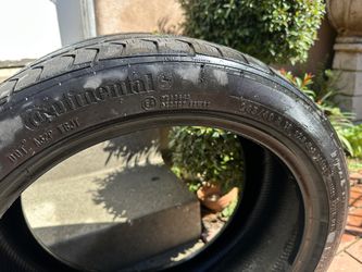 Continental Used tires 245 40 18