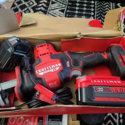 Craftsman V20 Cordless Recip Saw NIB