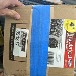 4" Insulated Duct ~20'