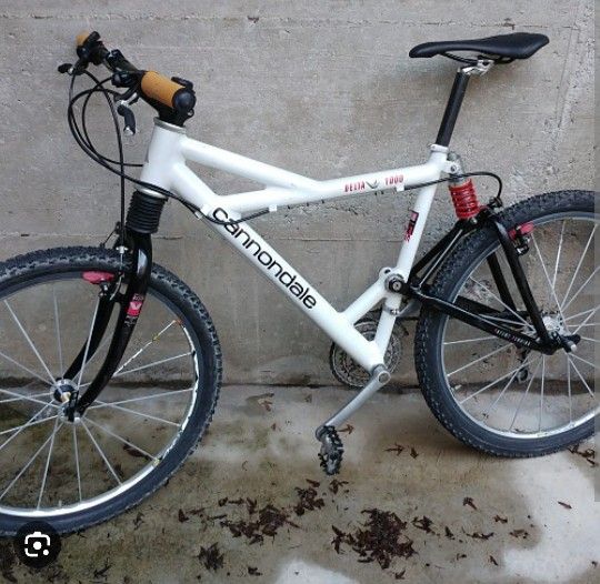 Vintage Mountain Bike Cannondale Delta V 1000