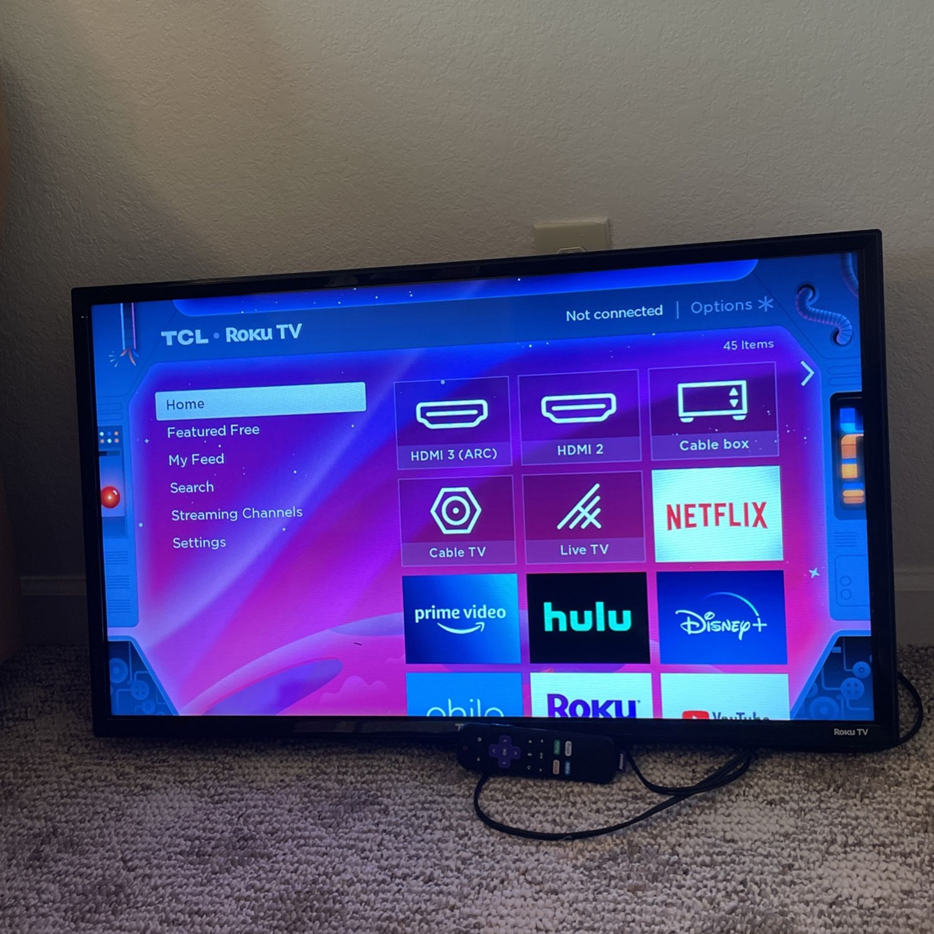 32 Inch TCL Roku Tv