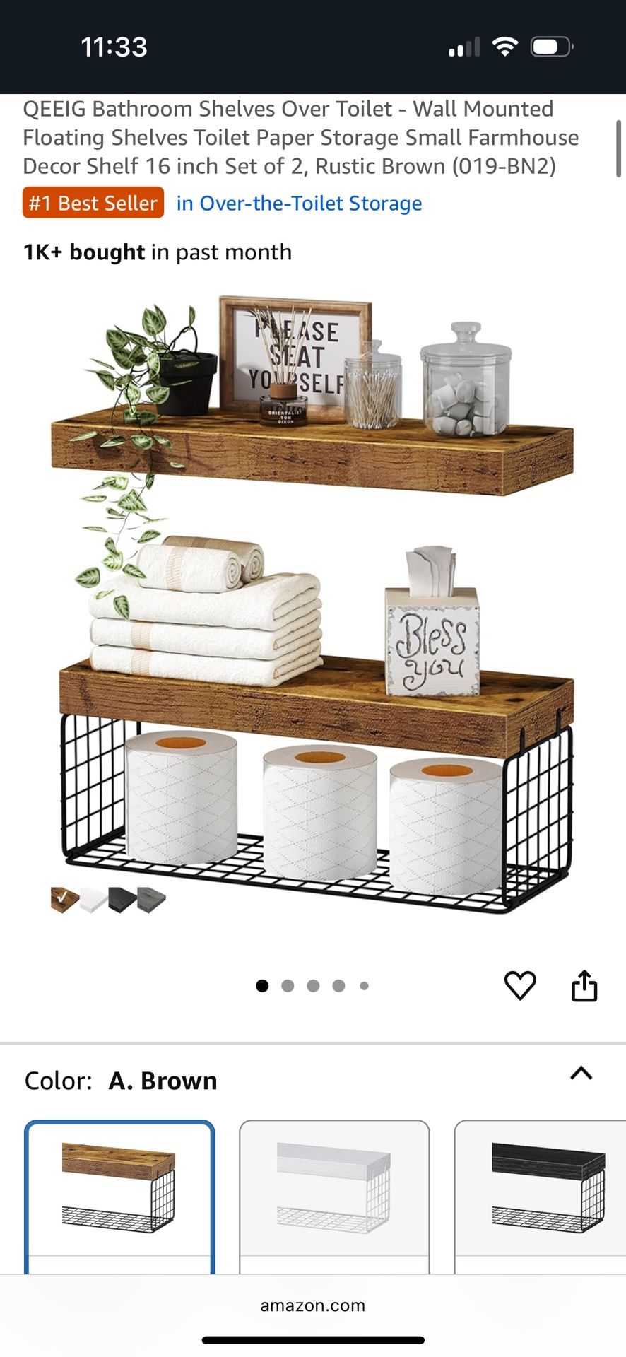 Shelves