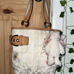 Coach Bumble Bee Tote Bag 