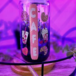 🥤🧊 glass with color effect changes with cold