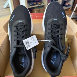 Puma Size 13 Black Gray And Blue