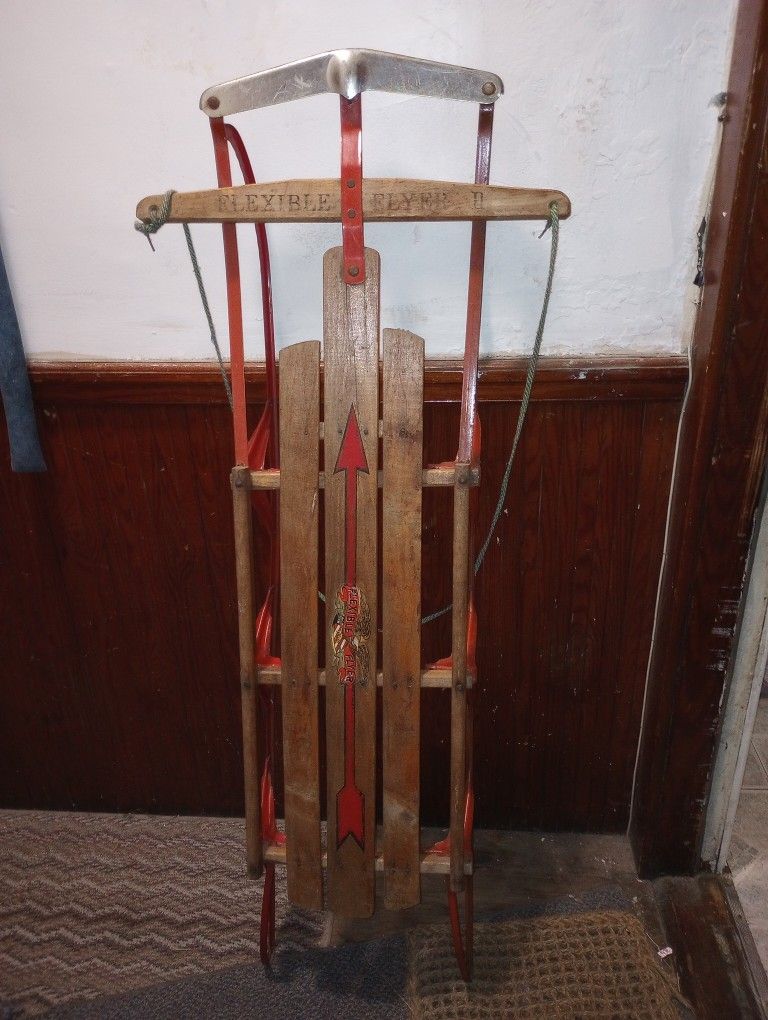Flexible Flyer antique sled