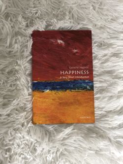 Happiness A Very Short Introduction By Daniel M. Haybron