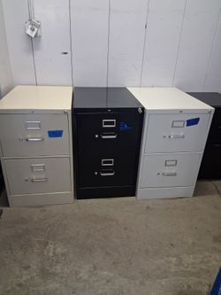 Metal file cabinet  $ 60 each