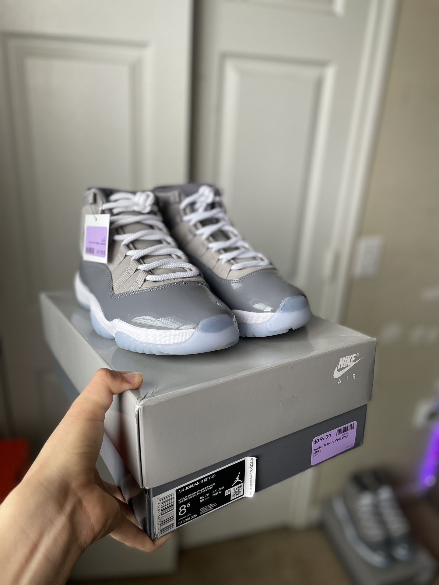 Jordan 11 Coolgreys