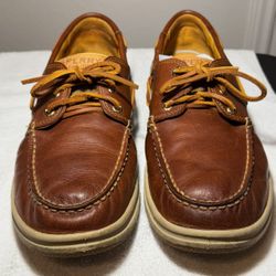 Sperry Men's Gold Cup Gamefish 3-Eye Boat Shoe (Brown)