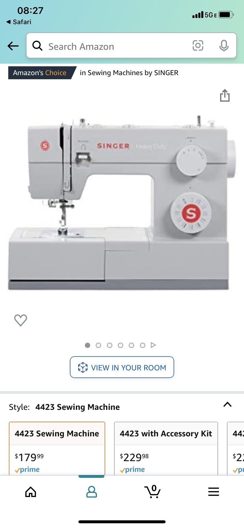 Singer Heavy Duty 4423 Sewing Machine