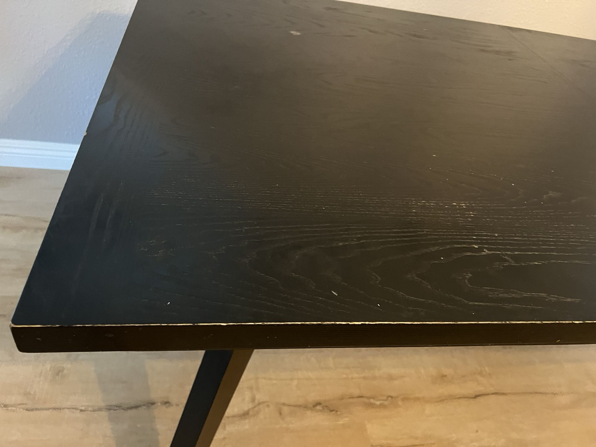 Black Wooden table