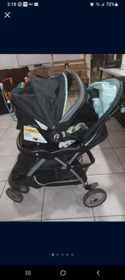 Baby Trend EZ Ride 35 Travel System, Doodle Dots