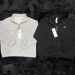 Black Alo Quarter Zip 
