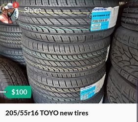 205/55r16 TOYO new tires