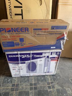 Pioneer Diamante Pro Low-Ambient 1- Zone 12,000 BTU 20.5 SEER2 Ductless Mini Split Inverter Heat Pump with 16 ft. Lines 110/120V