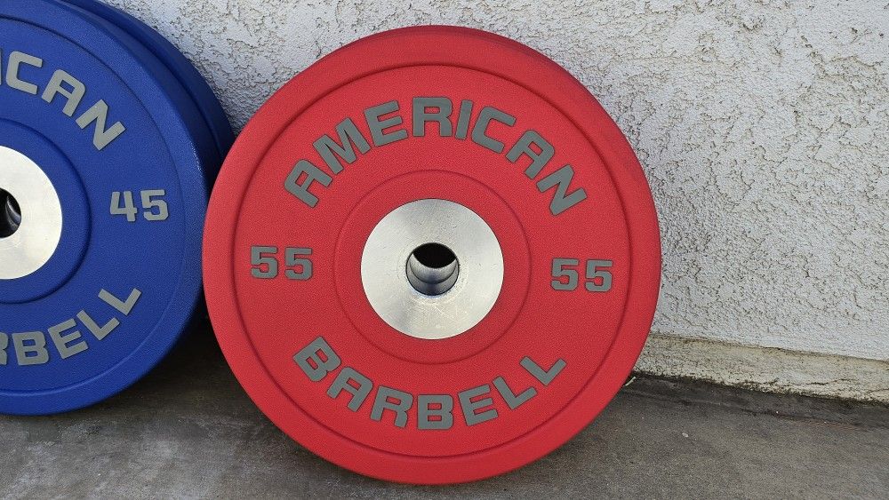 American Barbell Urethane Plates 330lbs Weight Set