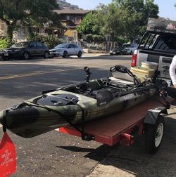 Angler Kayak In Hunter Camo